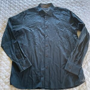 Ted Baker London Navy Button Down Size 6 (XXL)